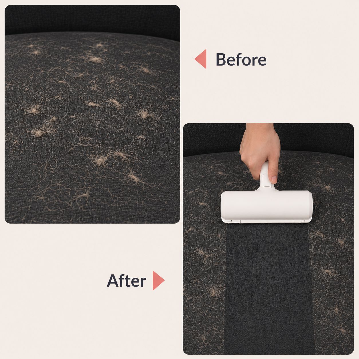 FurPop™ Pet Hair Remover Roller