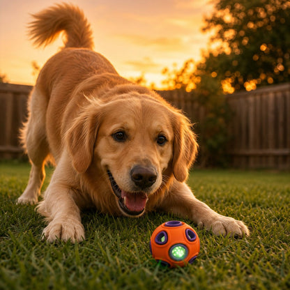 FurPop™ Glow-in-the-Dark Chew Ball