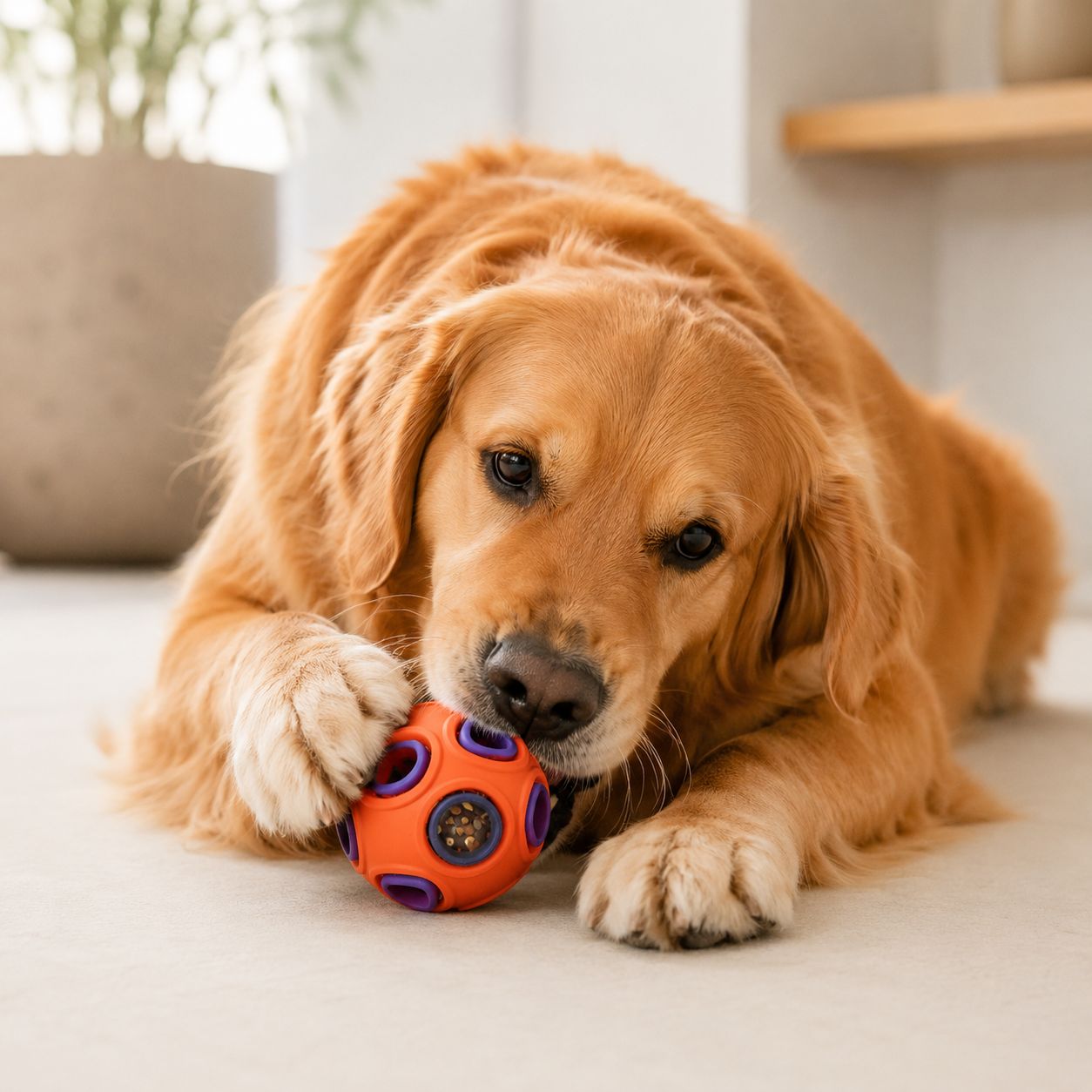 FurPop™ Glow-in-the-Dark Chew Ball