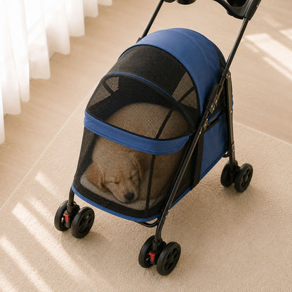 FurPop™ Foldable Pet Stroller