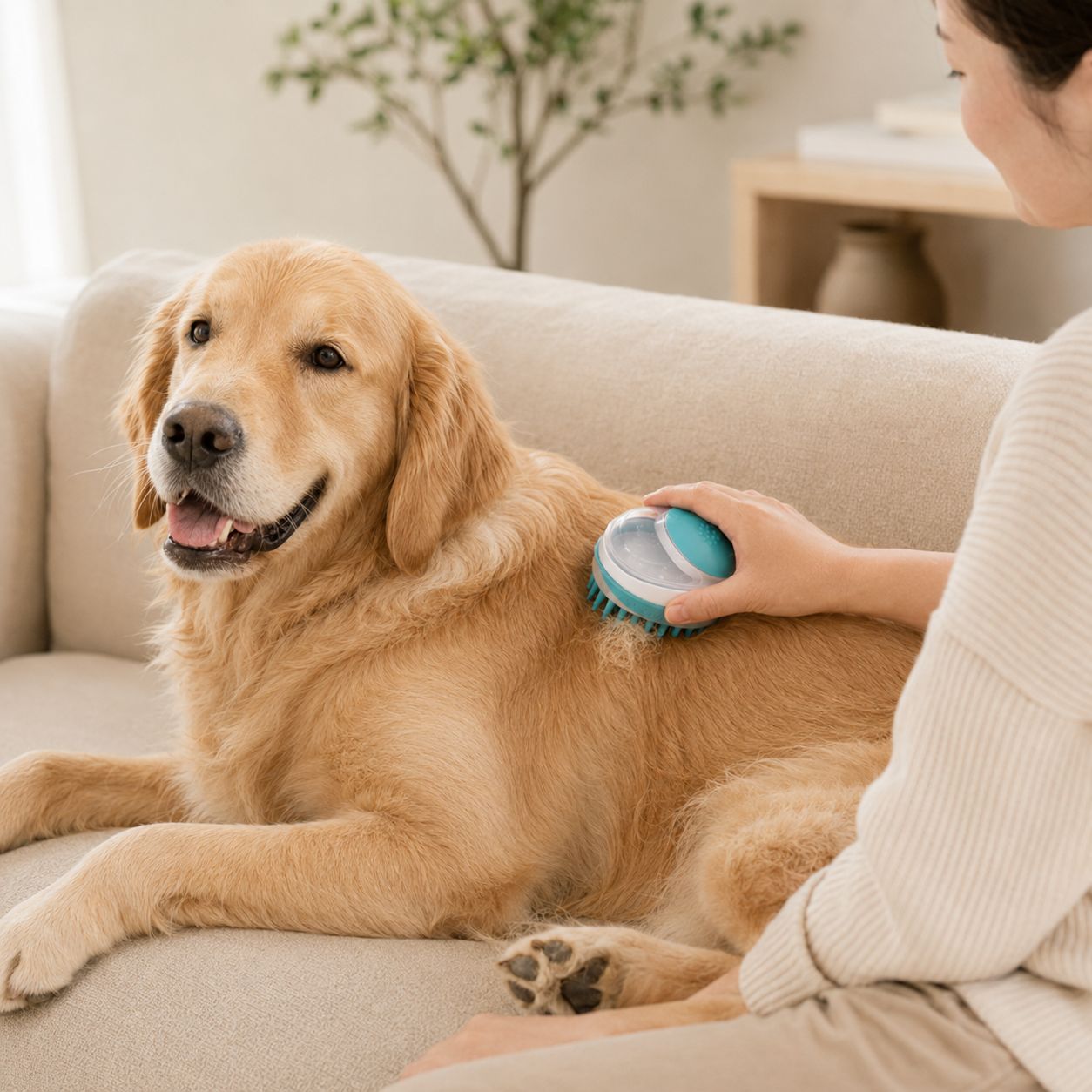 FurPop™ Silicone Bath & Massage Brush