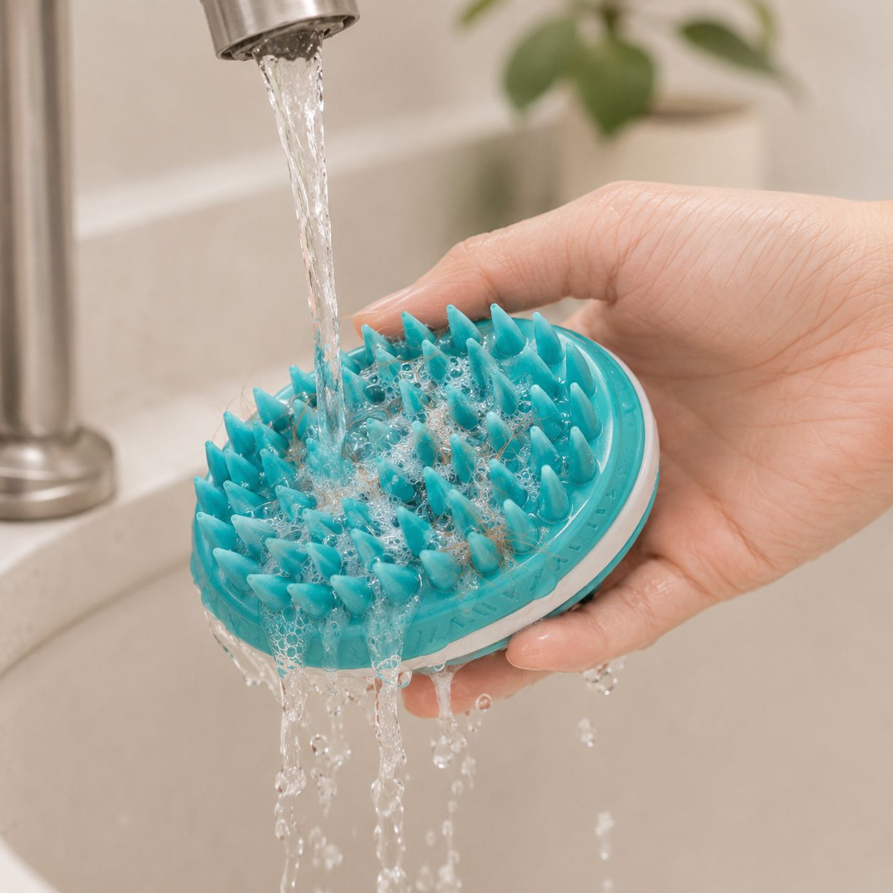 FurPop™ Silicone Bath & Massage Brush