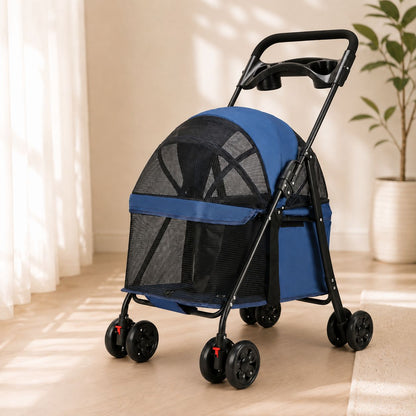 FurPop™ Foldable Pet Stroller