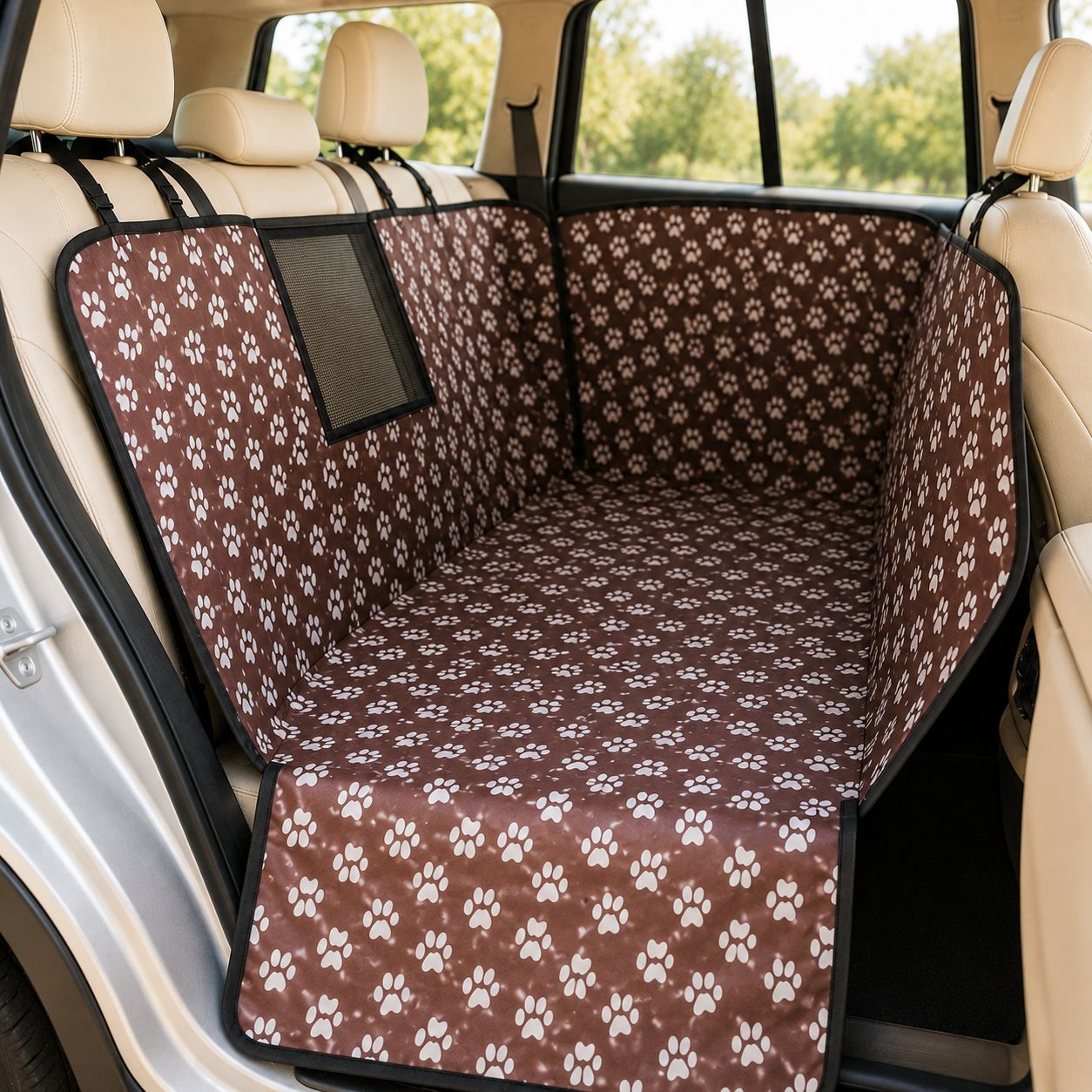 FurPop™ Waterproof Car Seat Bed